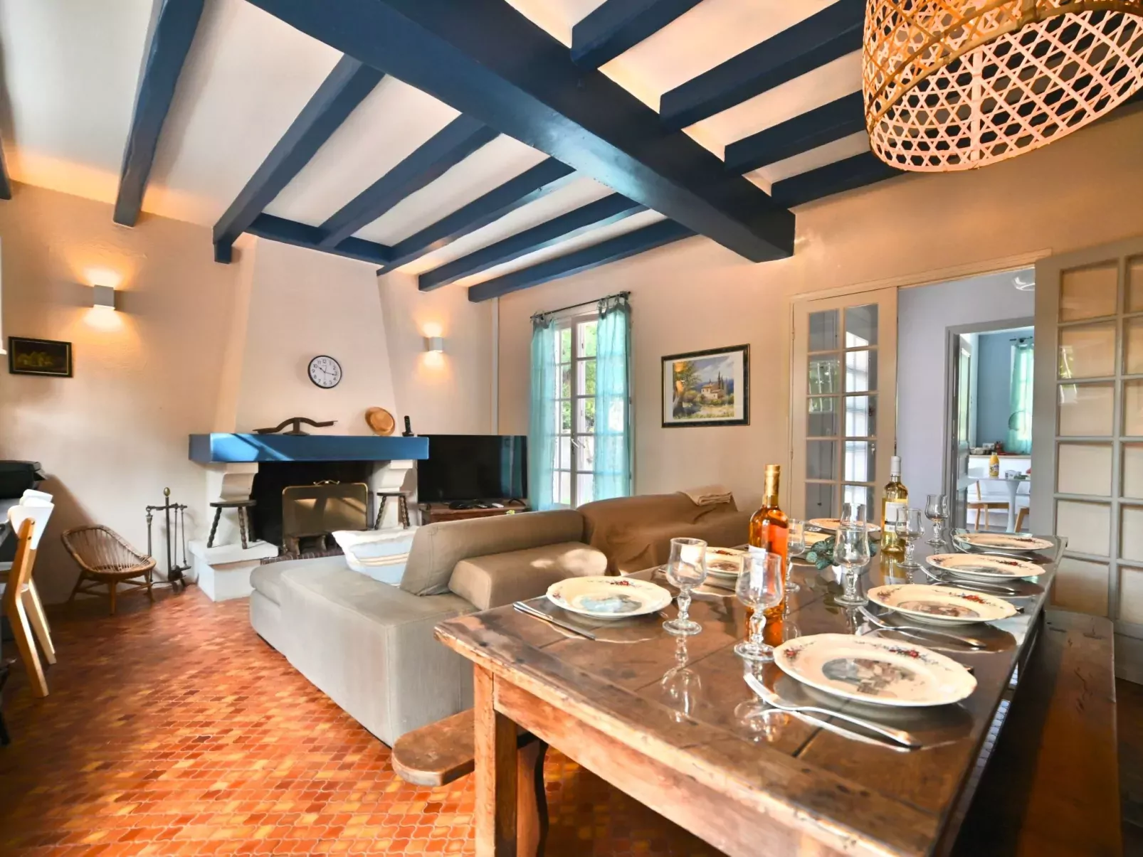 La Villa Rose-Inside