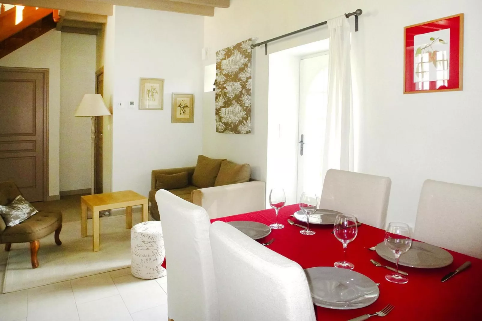 Beautiful country house on common property Plougrescant-Dining room