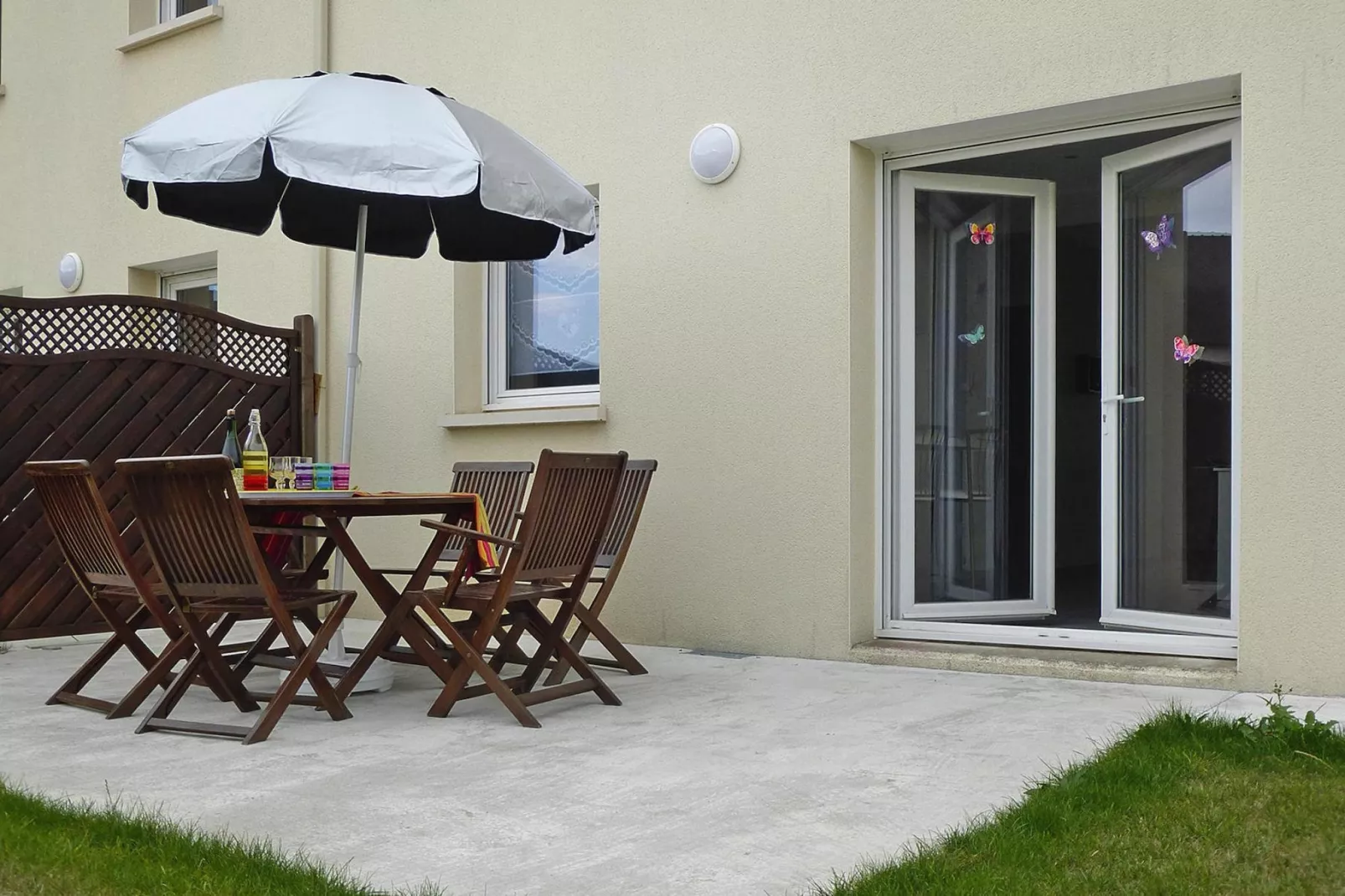 Semi-detached houses, St. Quay-Portrieux-3 chambres + 1 sdb-Terrace balcony