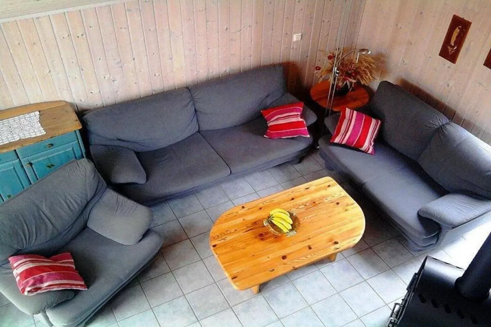 FH Wildgans Comfort mit Sauna & Kaminofen 81 qm 131-Living room