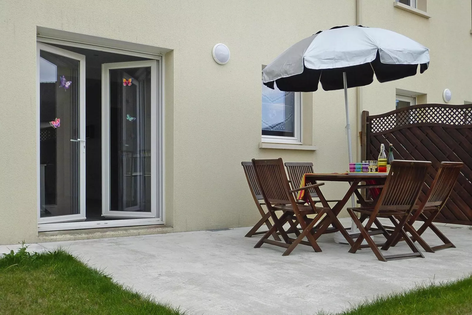 Semi-detached houses, St. Quay-Portrieux-3 chambres + 1 sdb-Terrace balcony