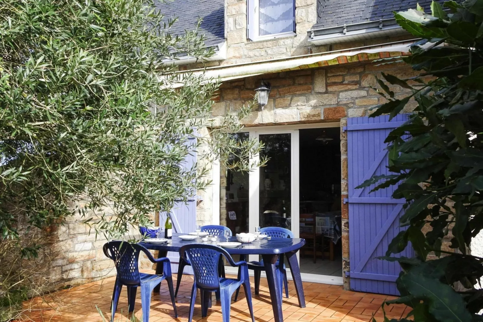 Semi-detached house Damgan-Terrace balcony