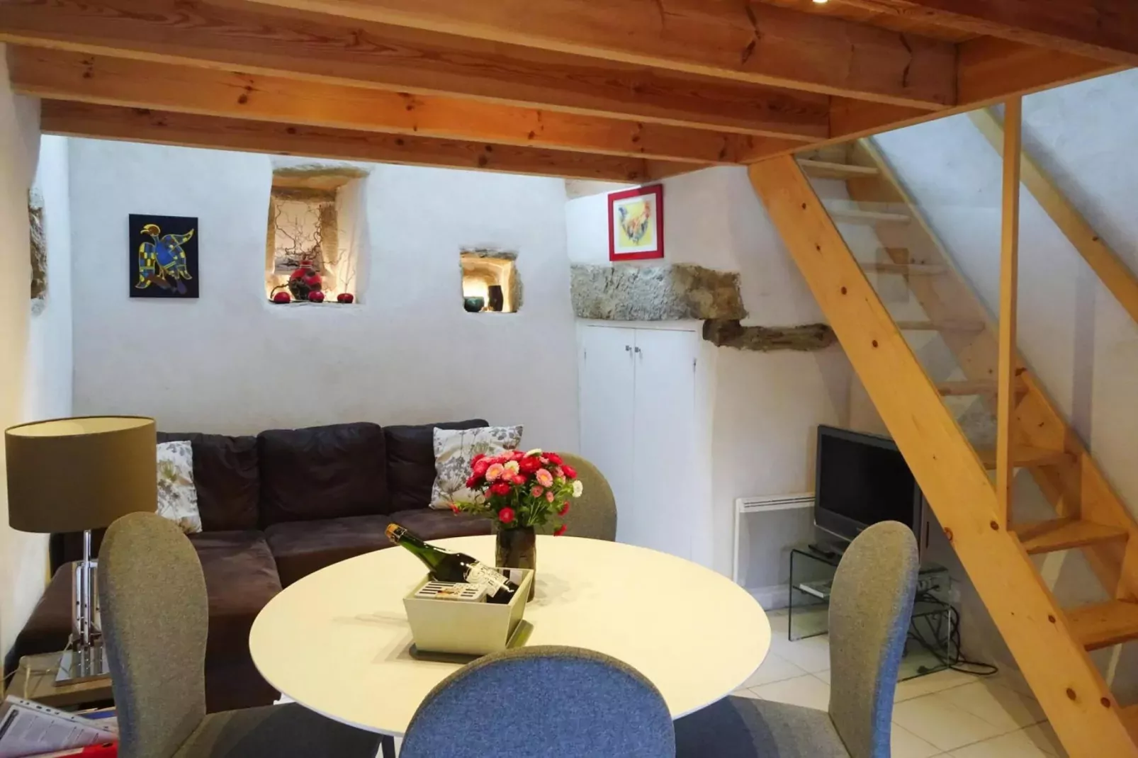 Terraced house St Gildas-de-Rhuys-Salon