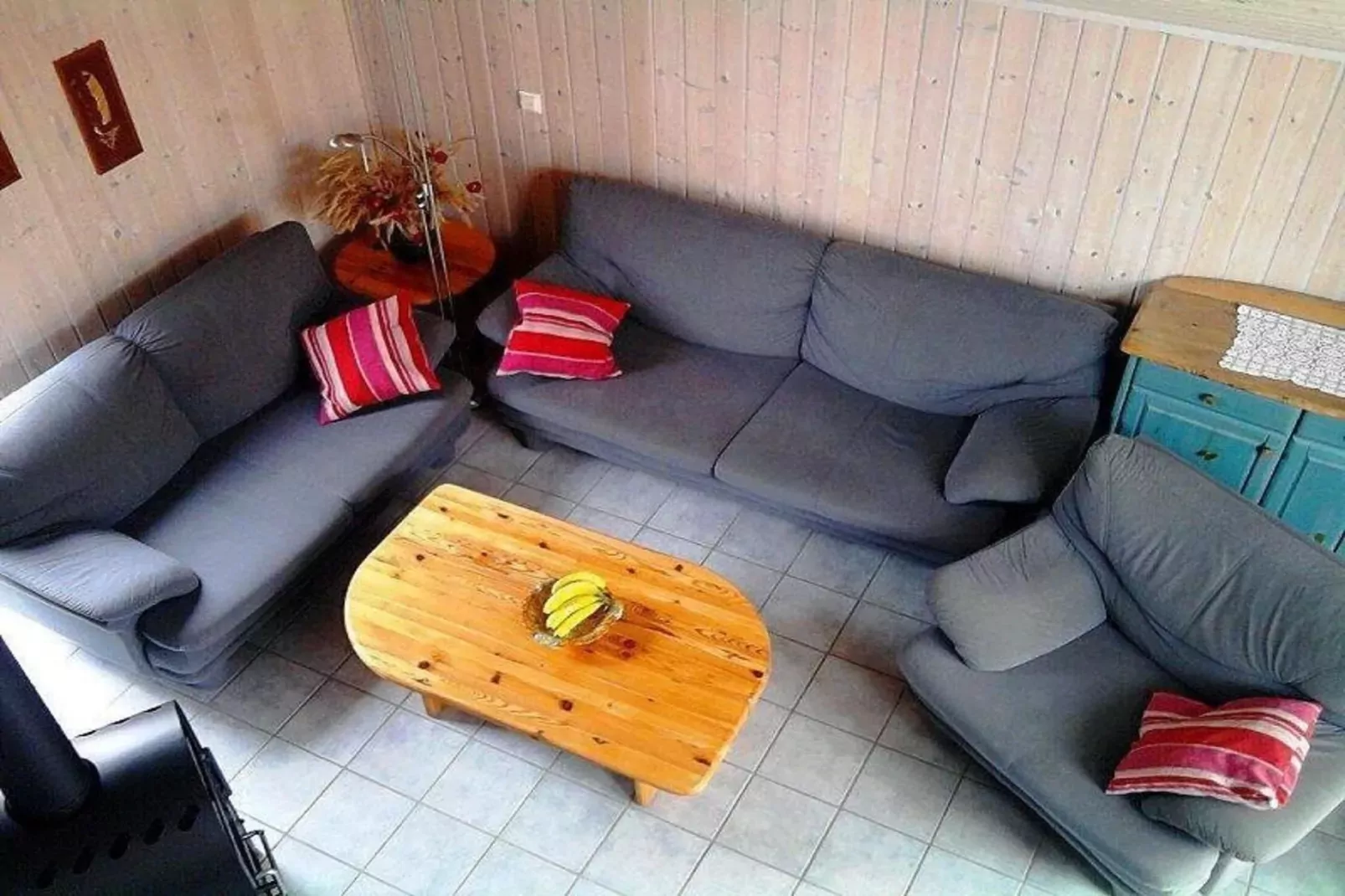 FH Wildgans Comfort mit Sauna & Kaminofen 81 qm 131-Living room