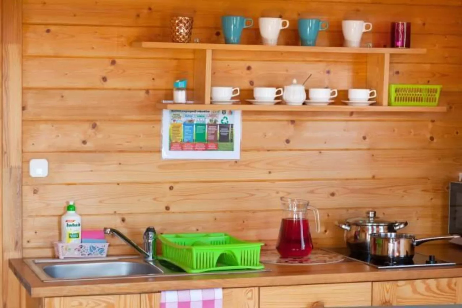 Domki wakacyjne dla 4 osób Ustronie Morskie-Kitchen