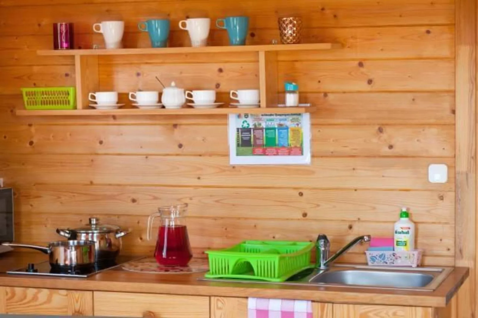 Domki wakacyjne dla 4 osób Ustronie Morskie-Kitchen