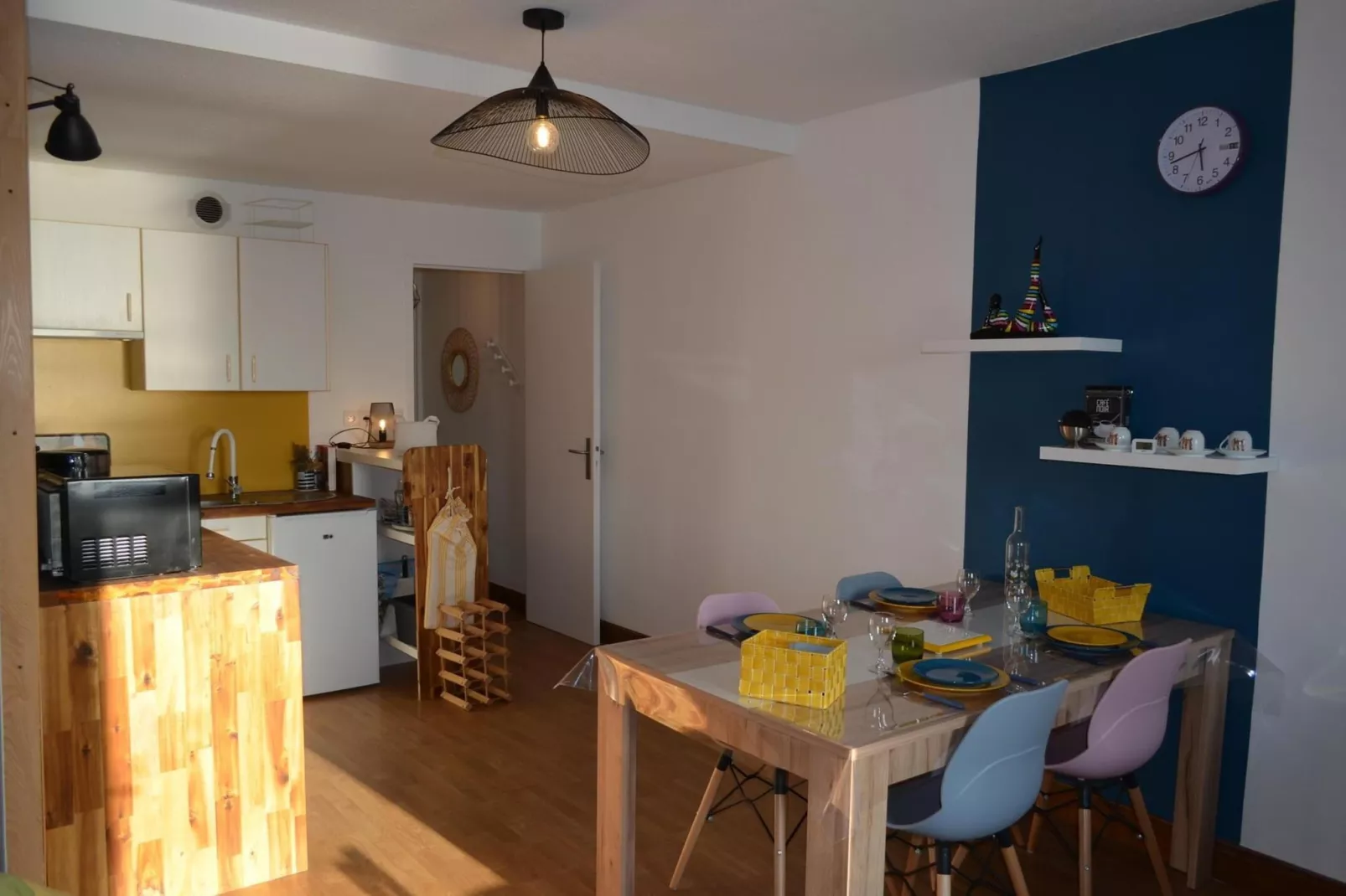 Studio apartment Plougasnou-Kitchen