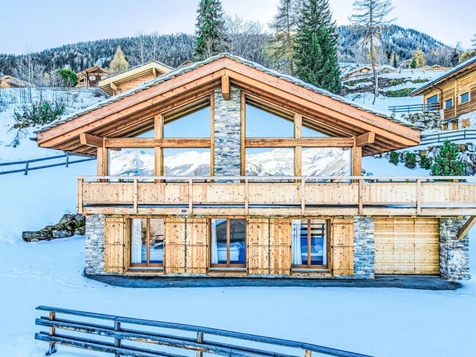 Chalet Flocon de Neige-Dehors