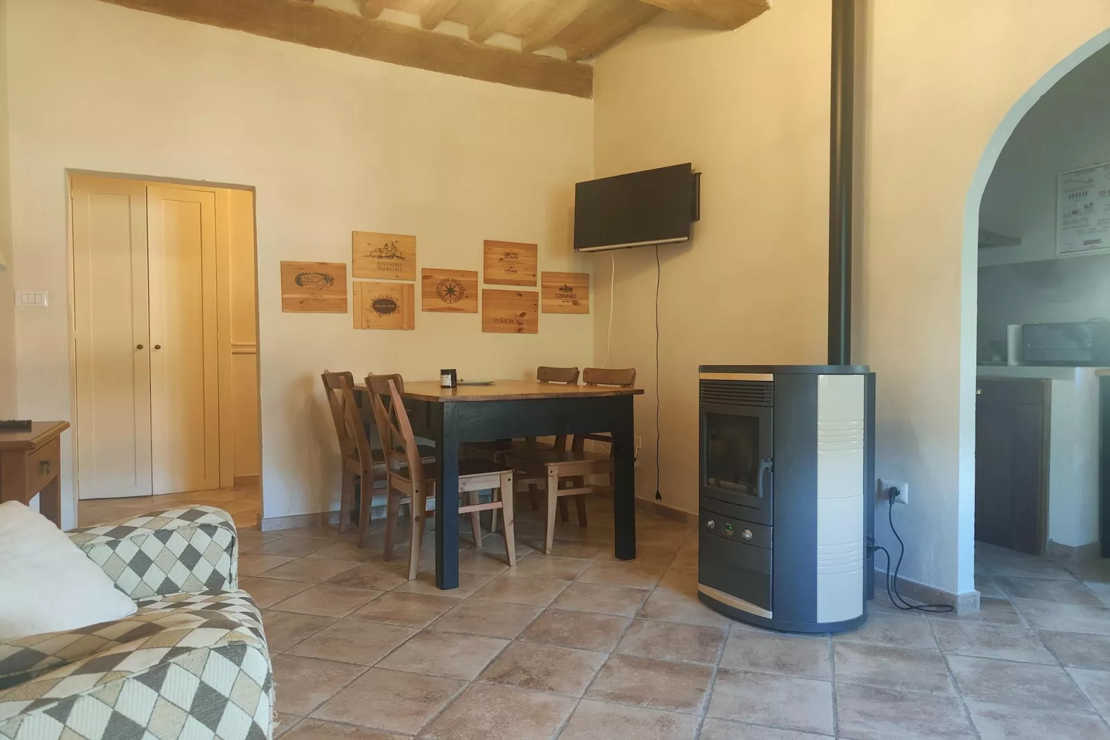 Casa Daniela Prata Massa Marittima-Dining room