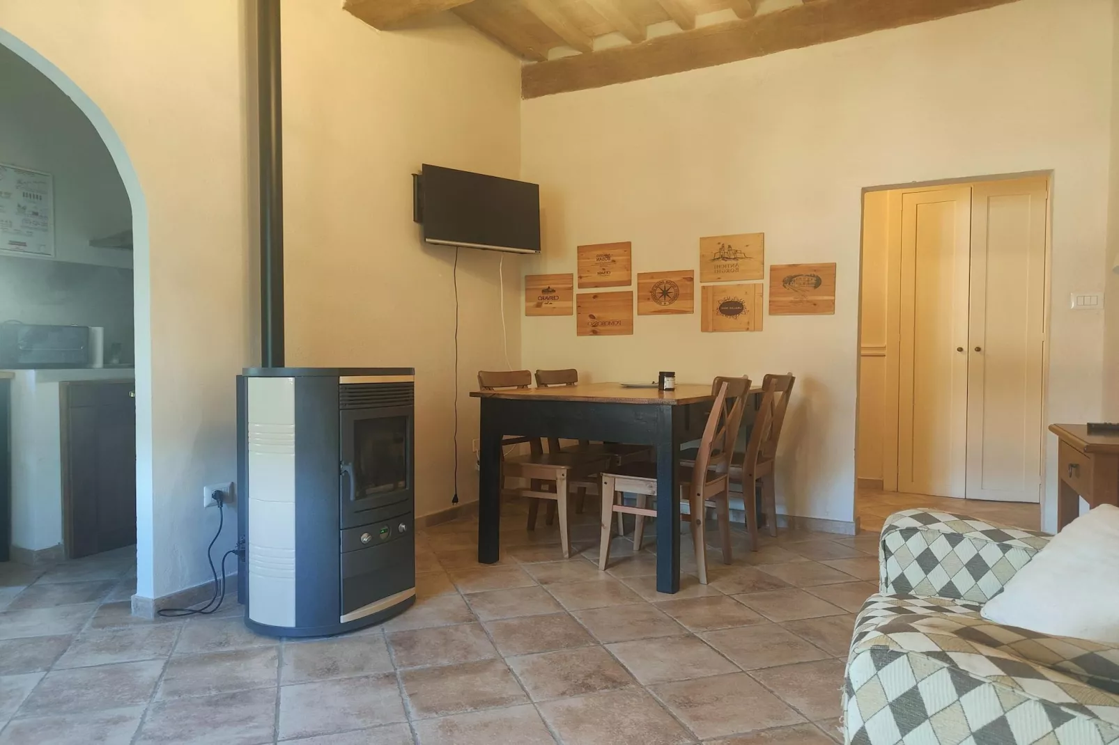 Casa Daniela Prata Massa Marittima-Dining room