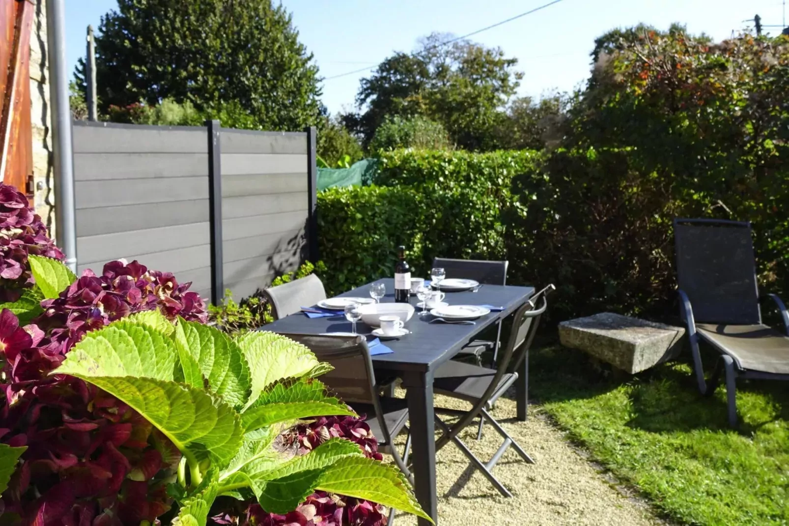 Holiday home La Forêt-Fouesnant-Terrace balcony