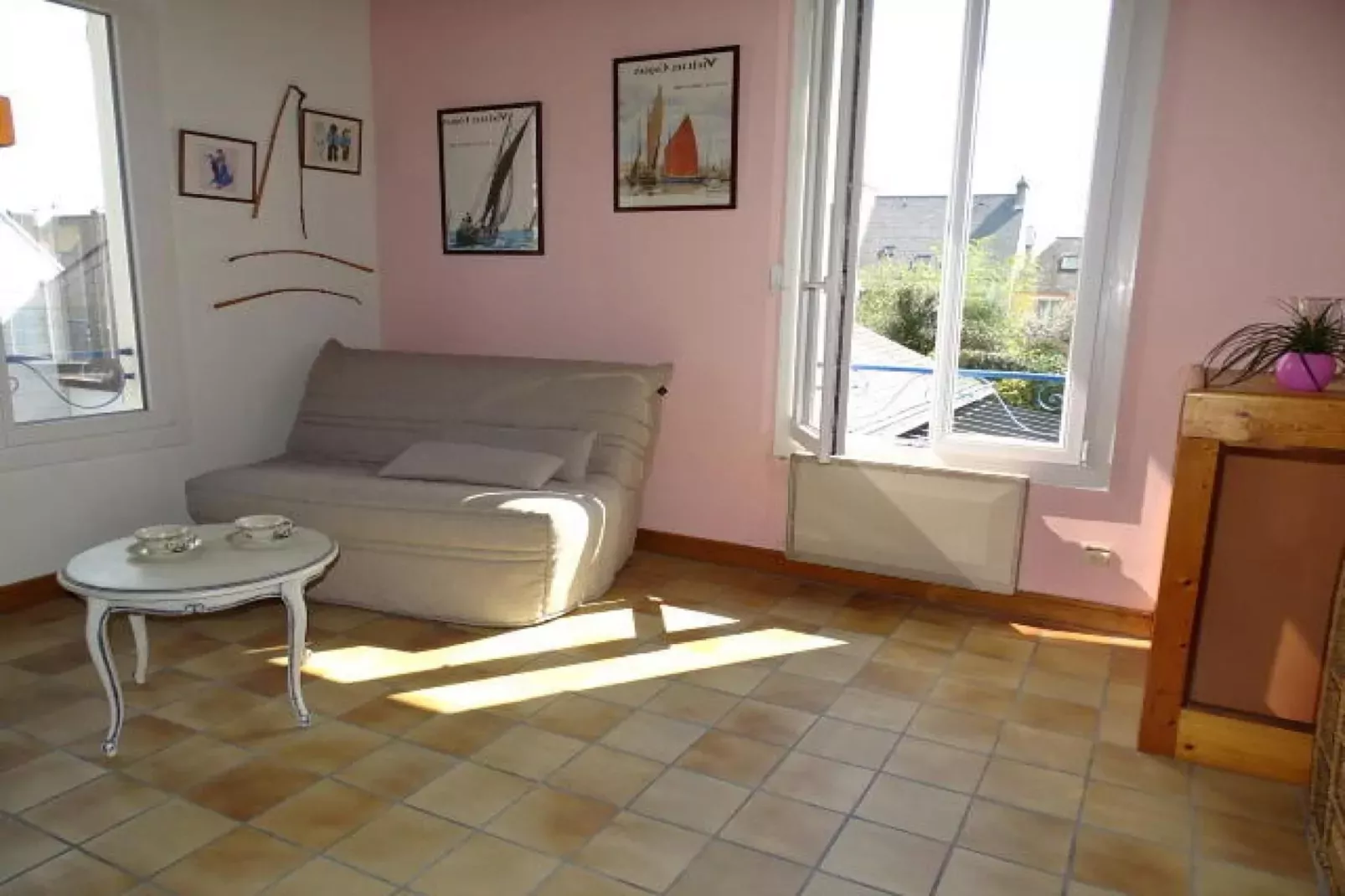 Holiday flat Quimper-Living room
