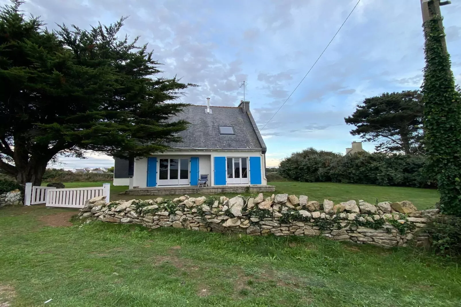 Holiday home Plozévet-Außenbereich Sommer