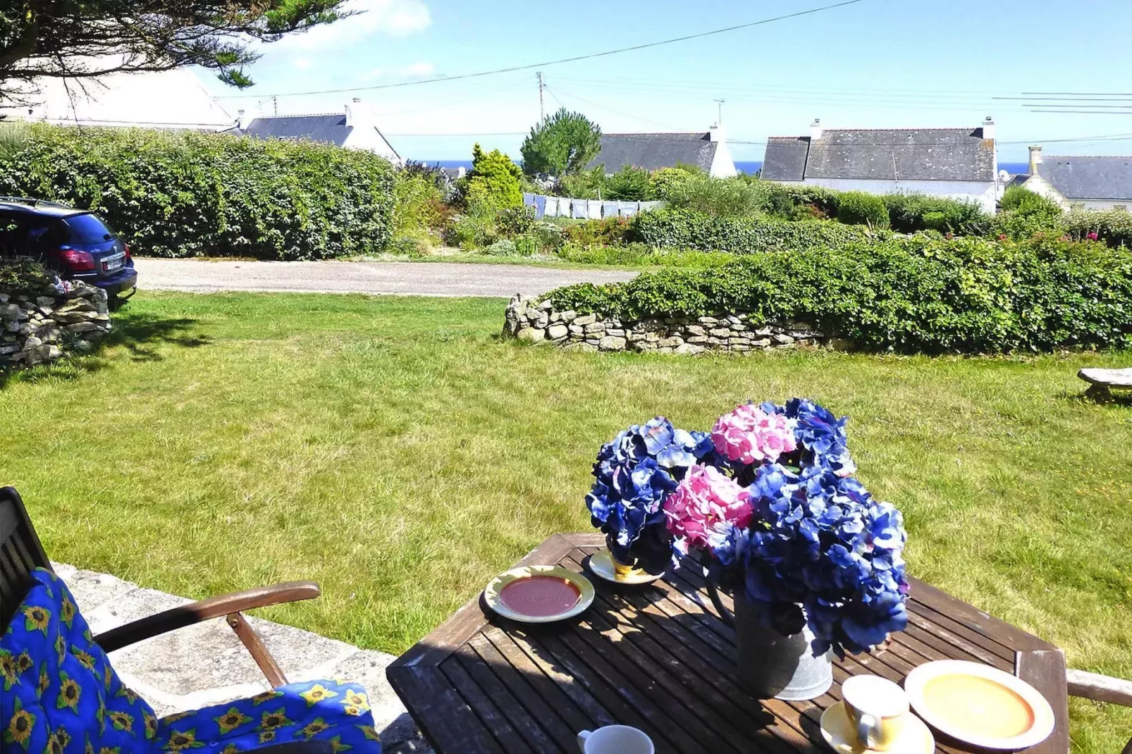 Holiday home Plozévet-Gärten Sommer