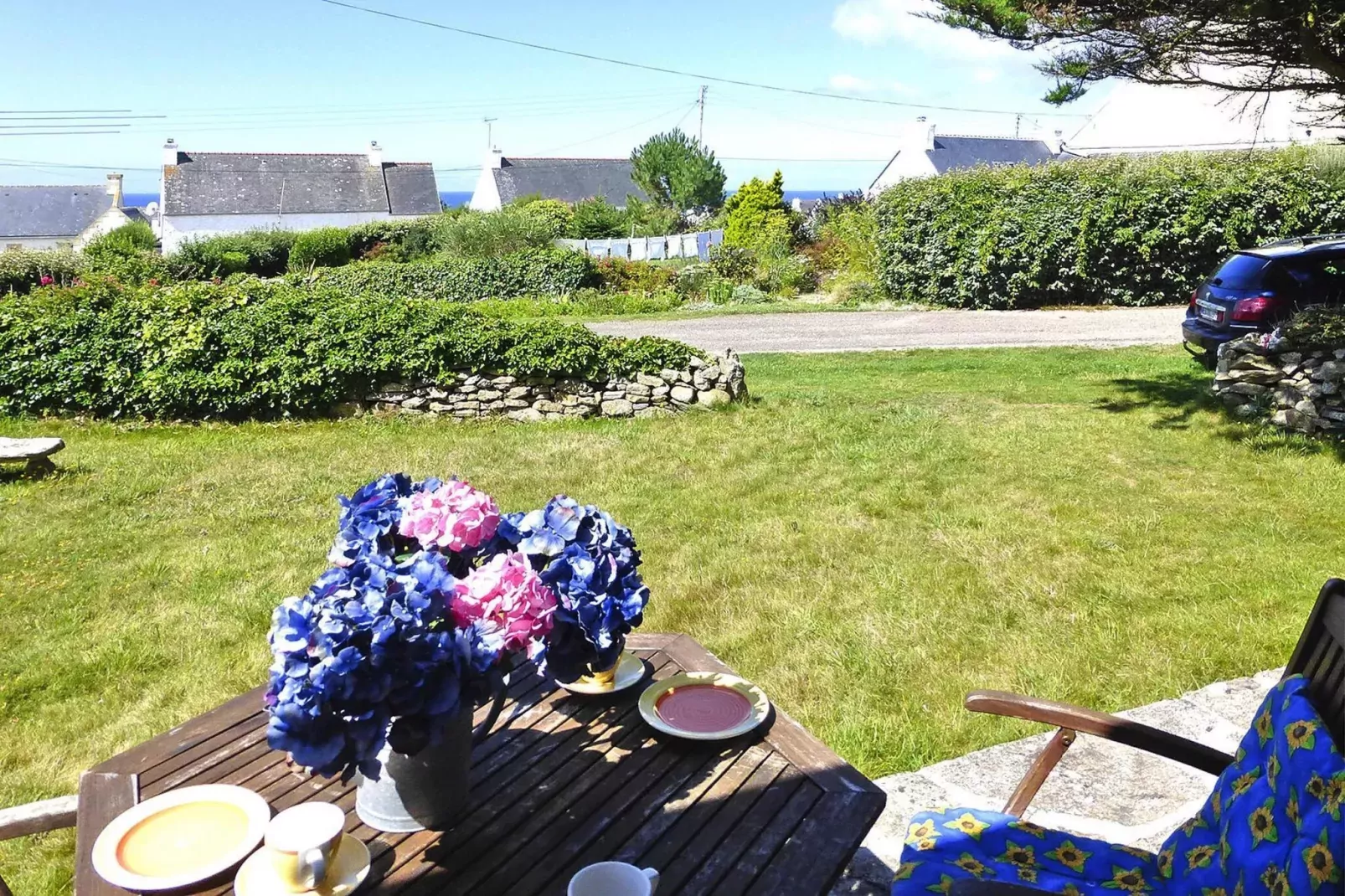 Holiday home Plozévet-Gärten Sommer