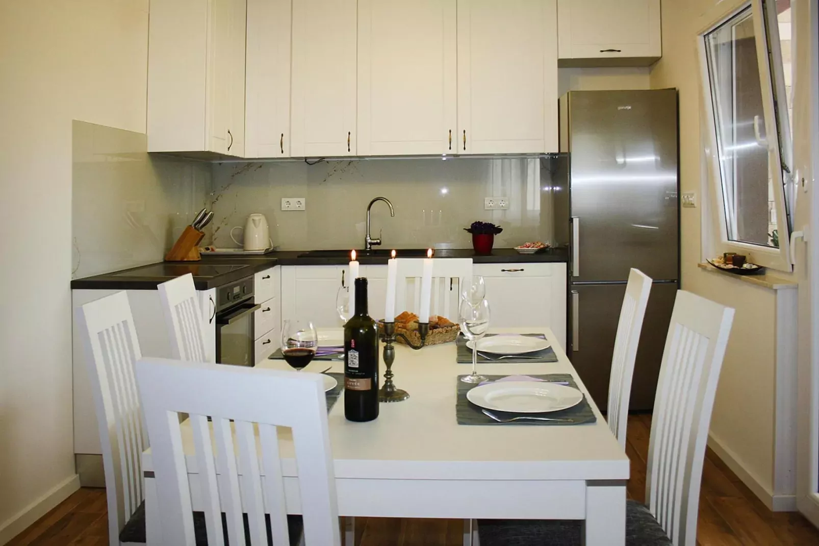 Holiday home, Privlaka-Ferienhaus Ruza, ca. 90 qm, bei Belegung mit 1-4 Personen-Salle à manger