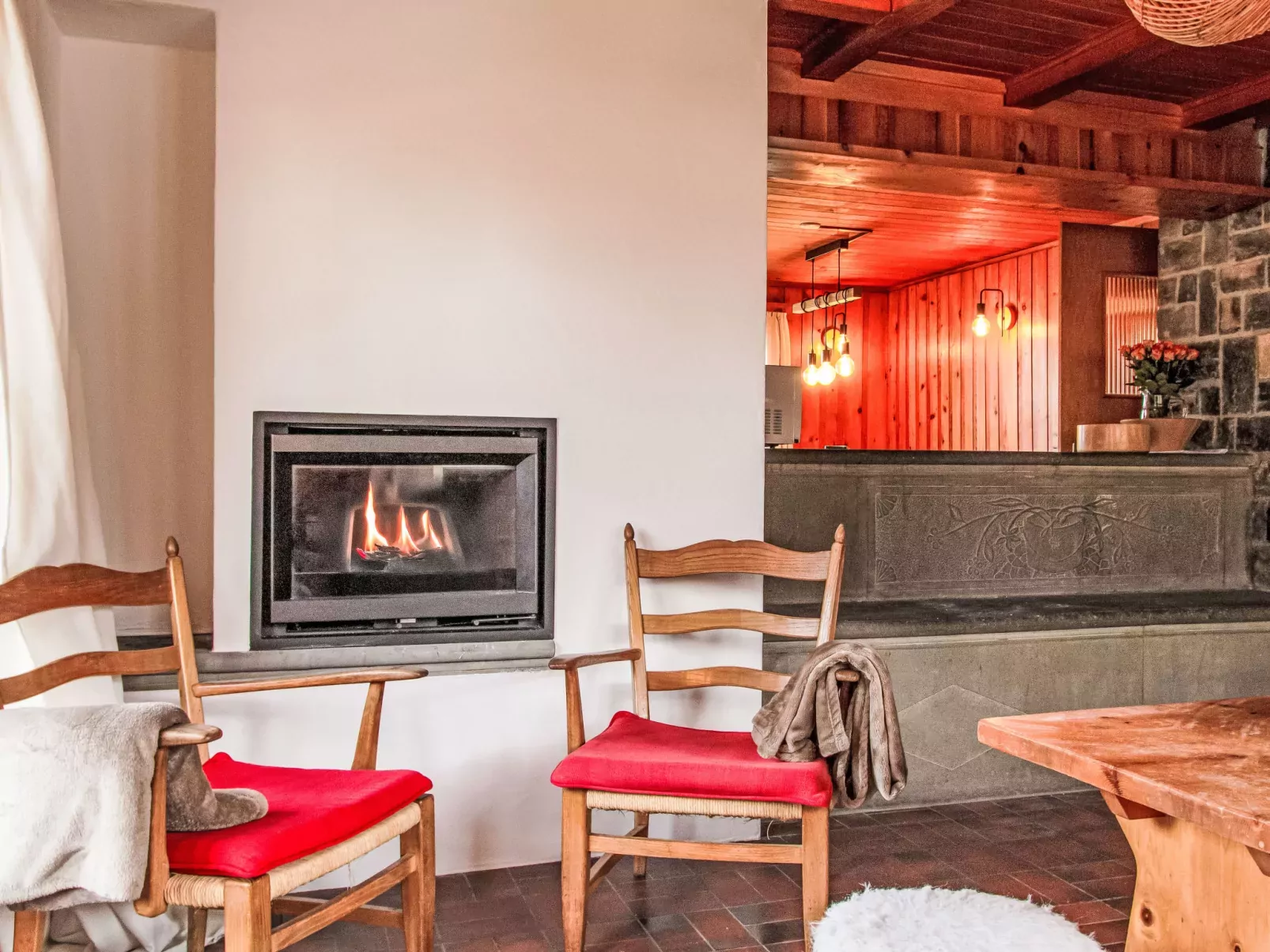 Chalet Derborence-Dedans