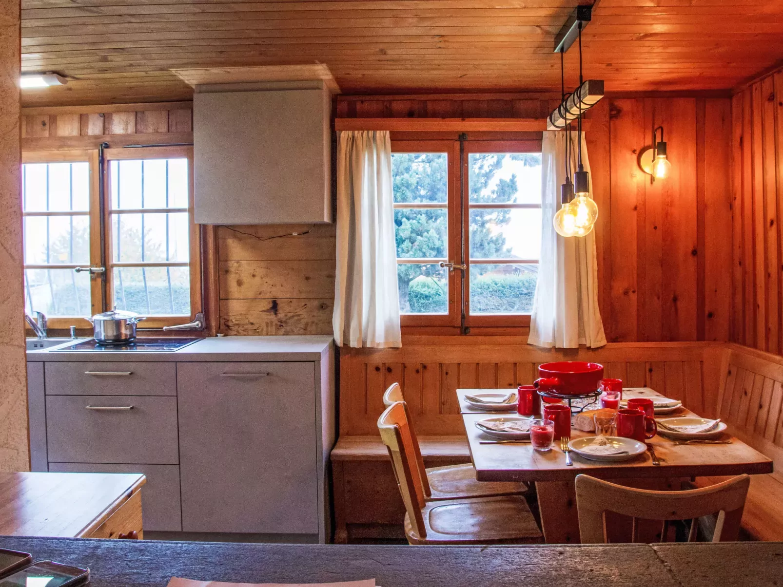 Chalet Derborence-Dedans