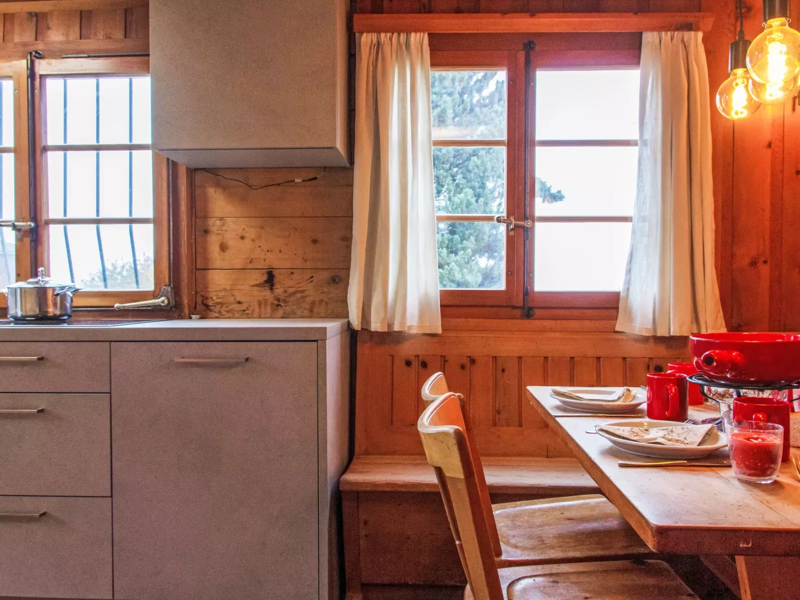 Chalet Derborence-Dedans