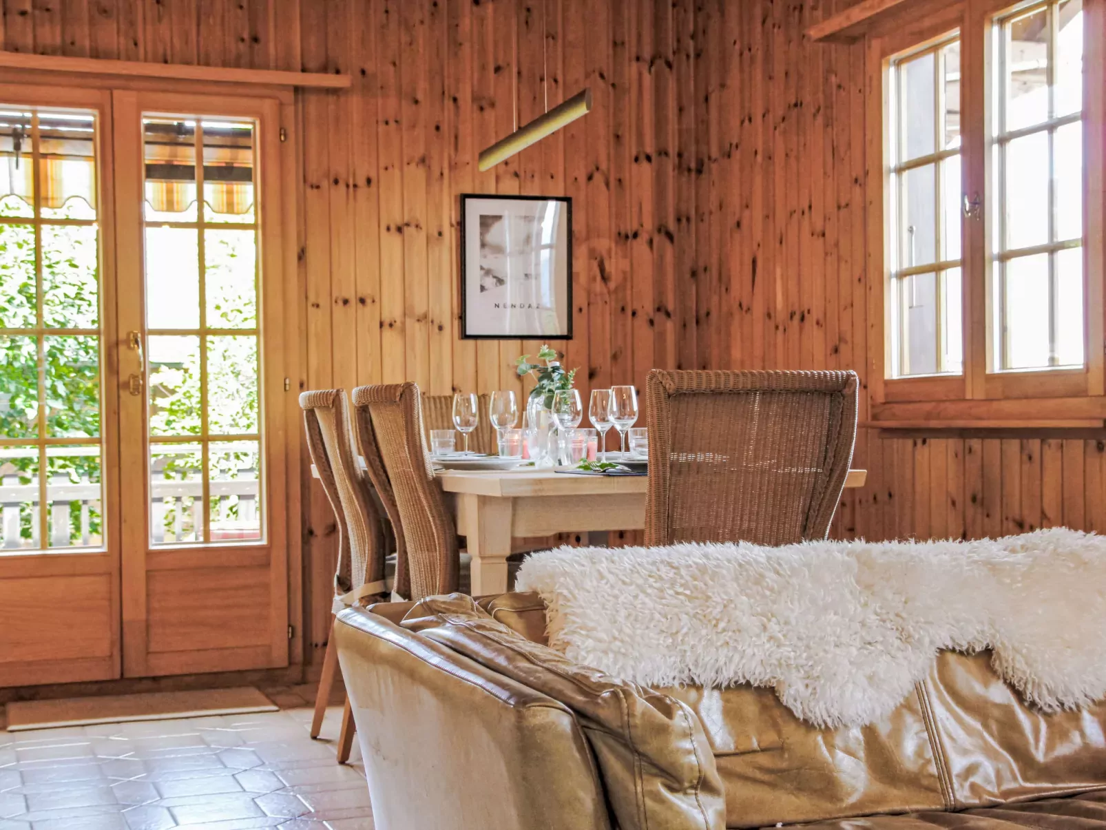 Chalet Soleil-Drinnen