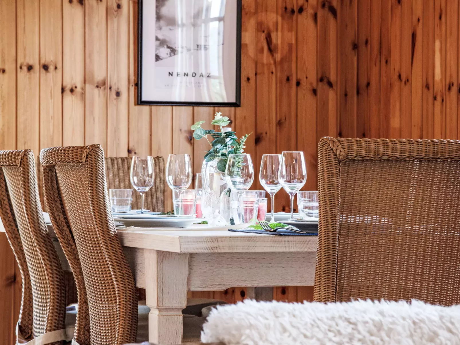 Chalet Soleil-Drinnen