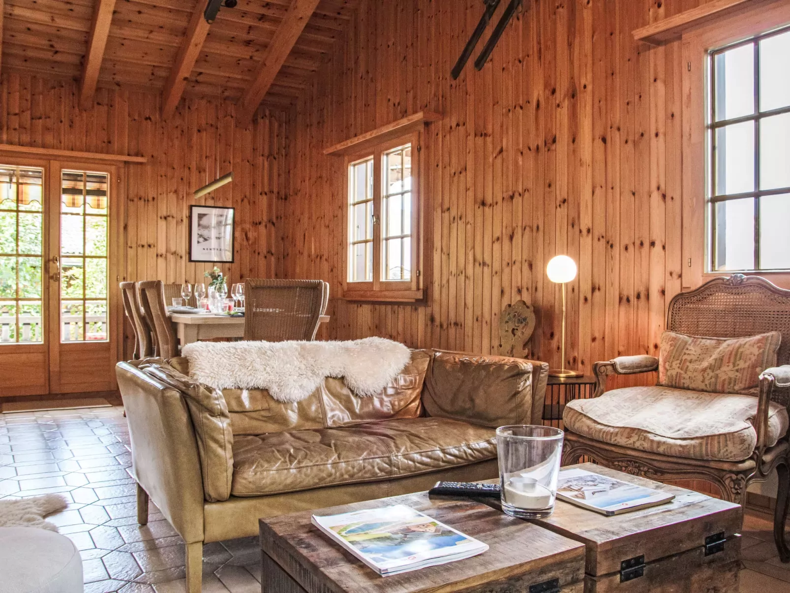 Chalet Soleil-Drinnen