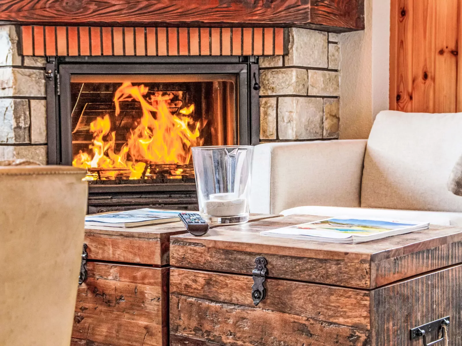 Chalet Soleil-Drinnen