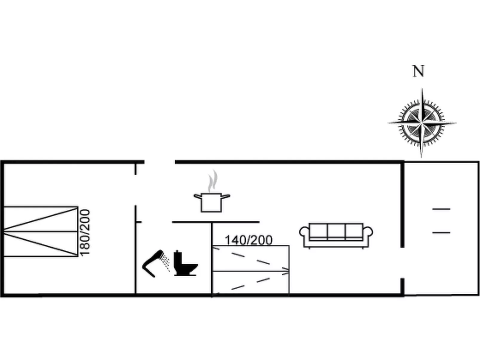 "Armi" - 75m from the sea-Inside