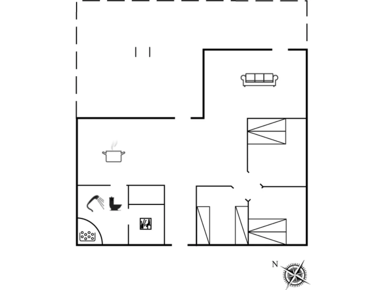 "Aldis" - 300m from the sea-Inside