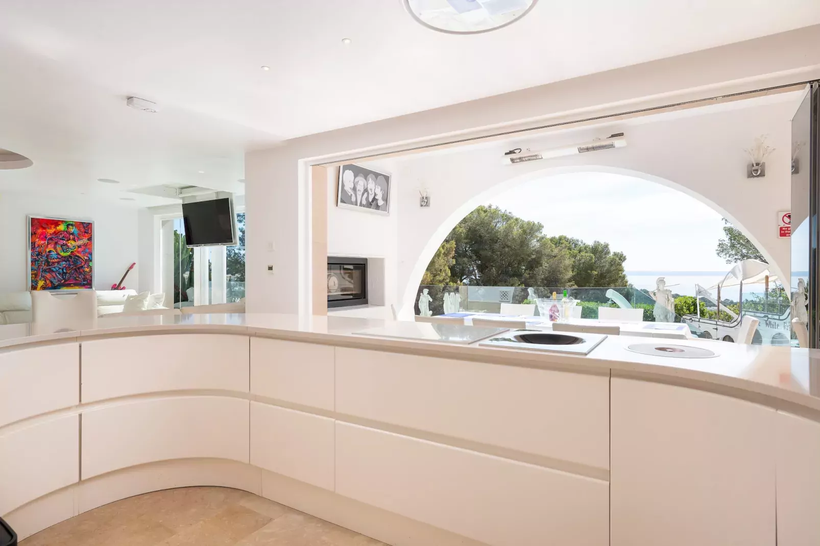 Villa Ocean View-Außenbereich Sommer