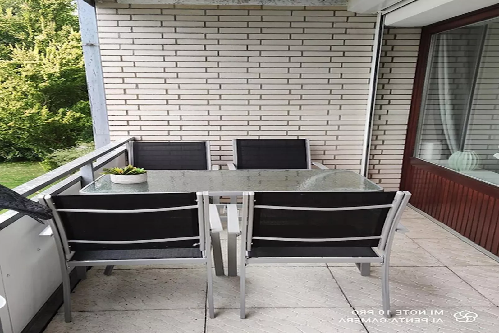 FWO Nordseeglück-Terrace balcony