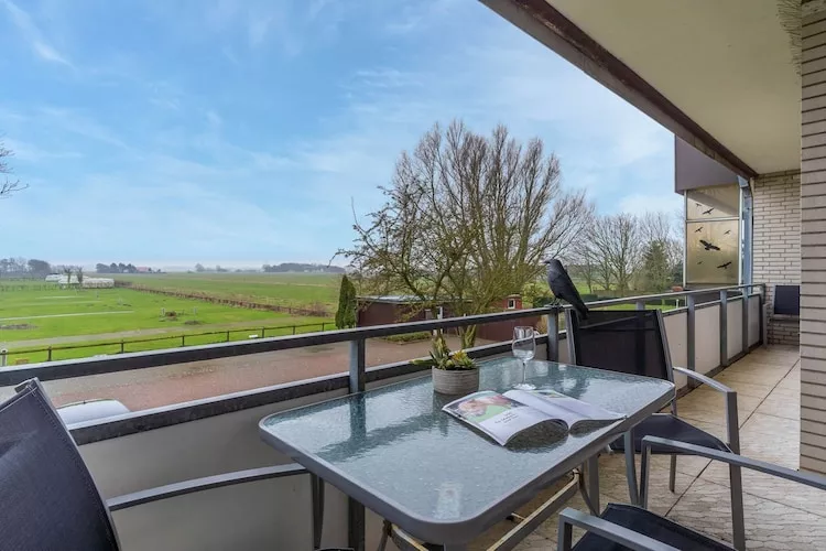 FWO Nordseeglück-Terrace balcony
