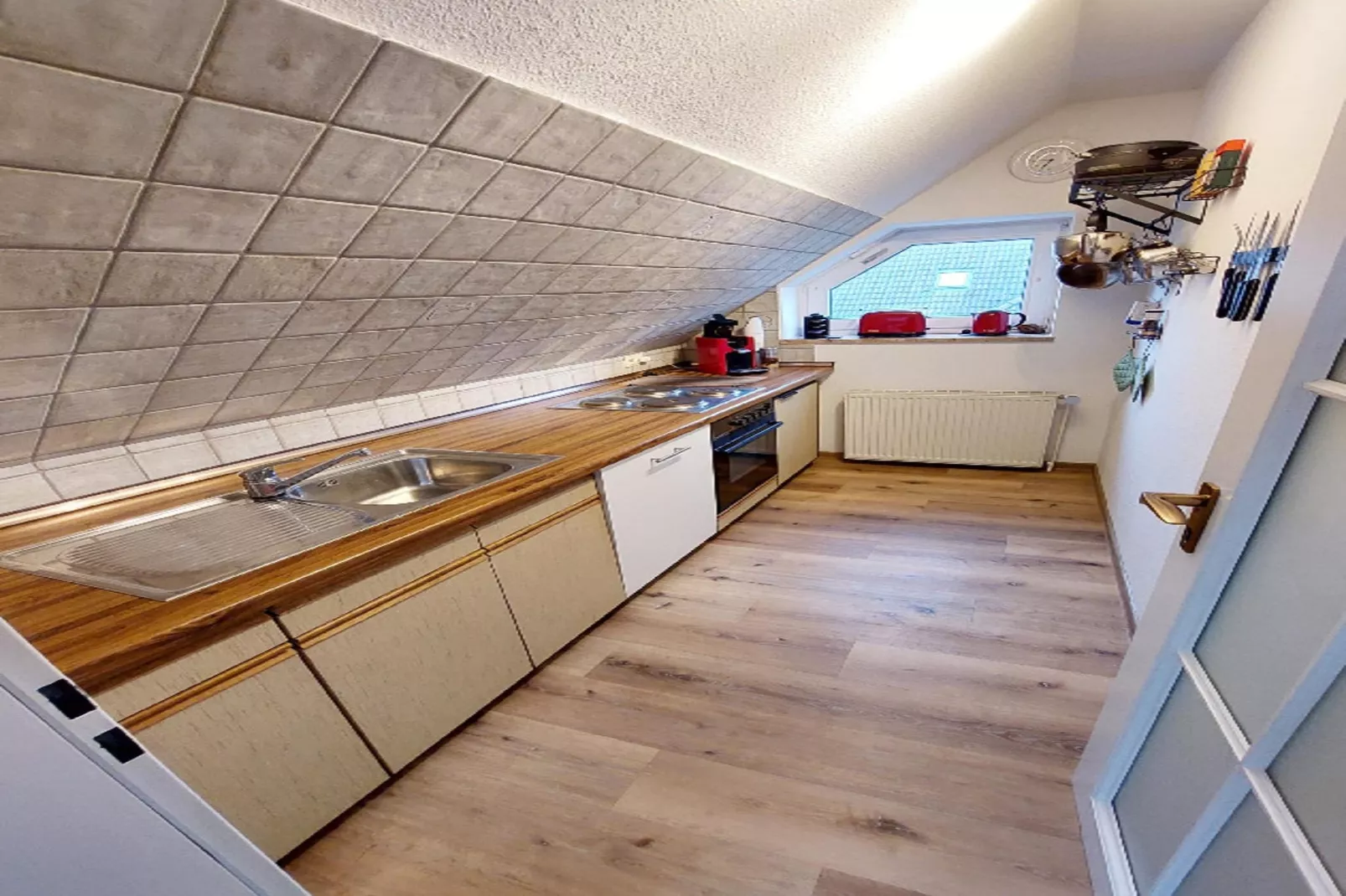 Ferienwohnung in Dornum-Kitchen