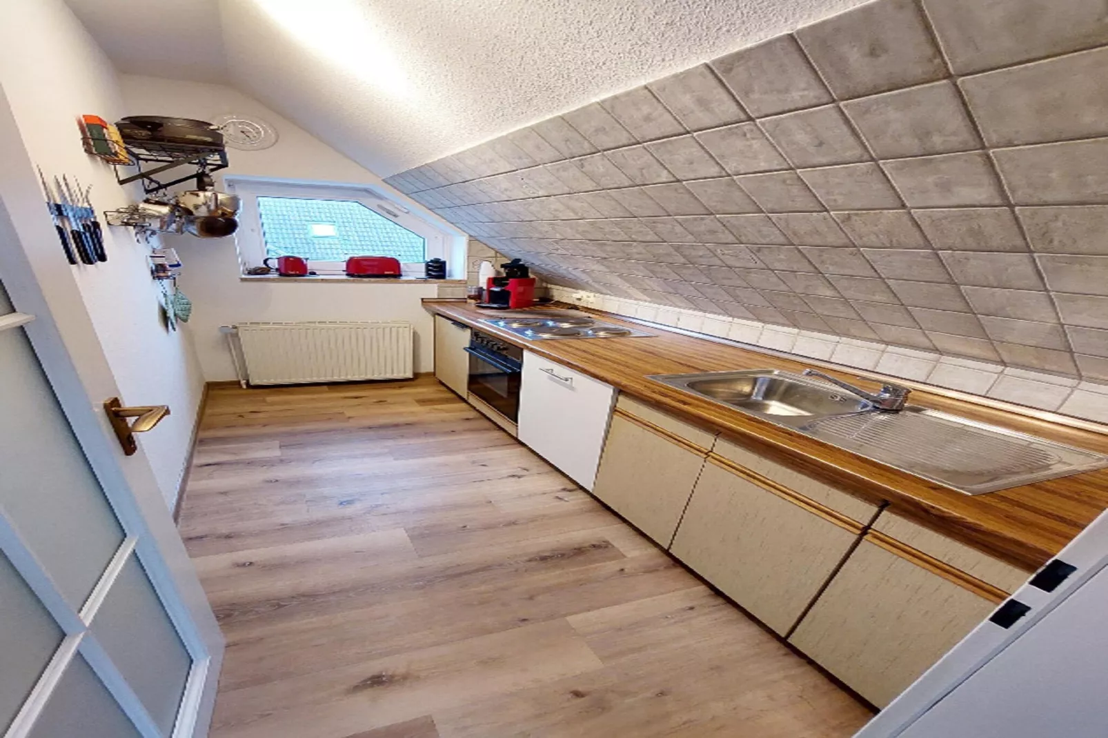 Ferienwohnung in Dornum-Kitchen
