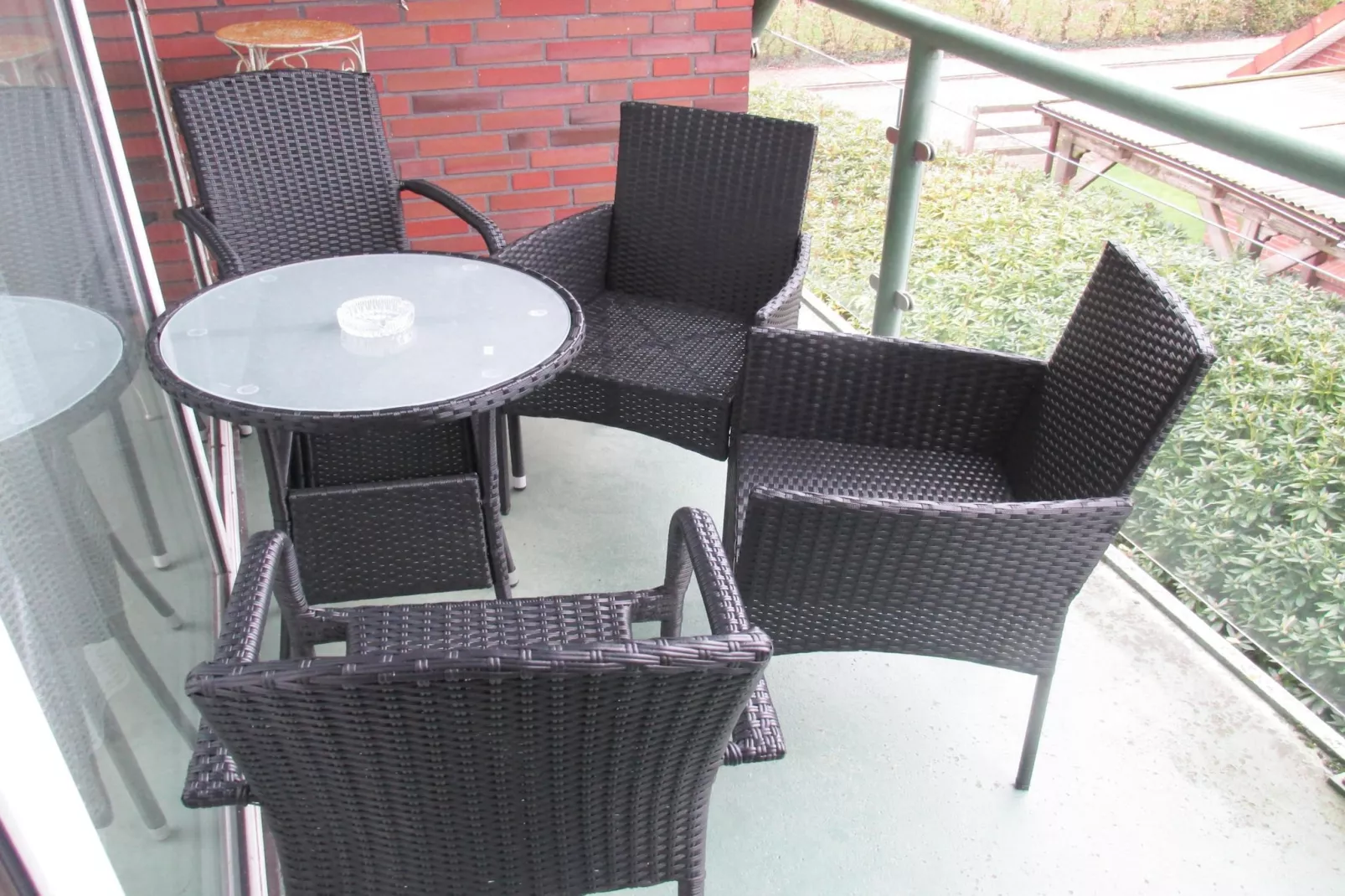 Ferienwohnung in Dornum-Terrace balcony