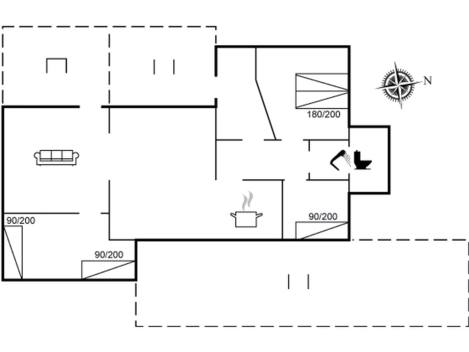 "Alkil" - 350m to the inlet-Inside