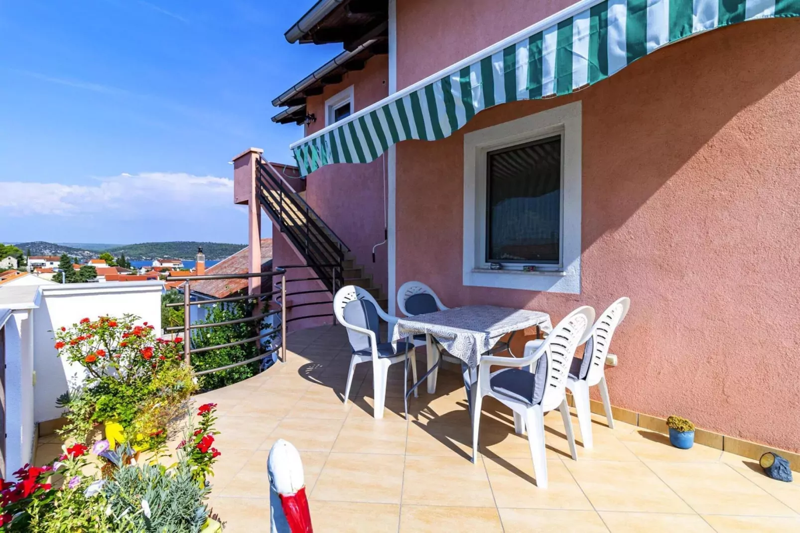 Apartment ALAN Sibenik - Bilice A6-4-Terrace balcony