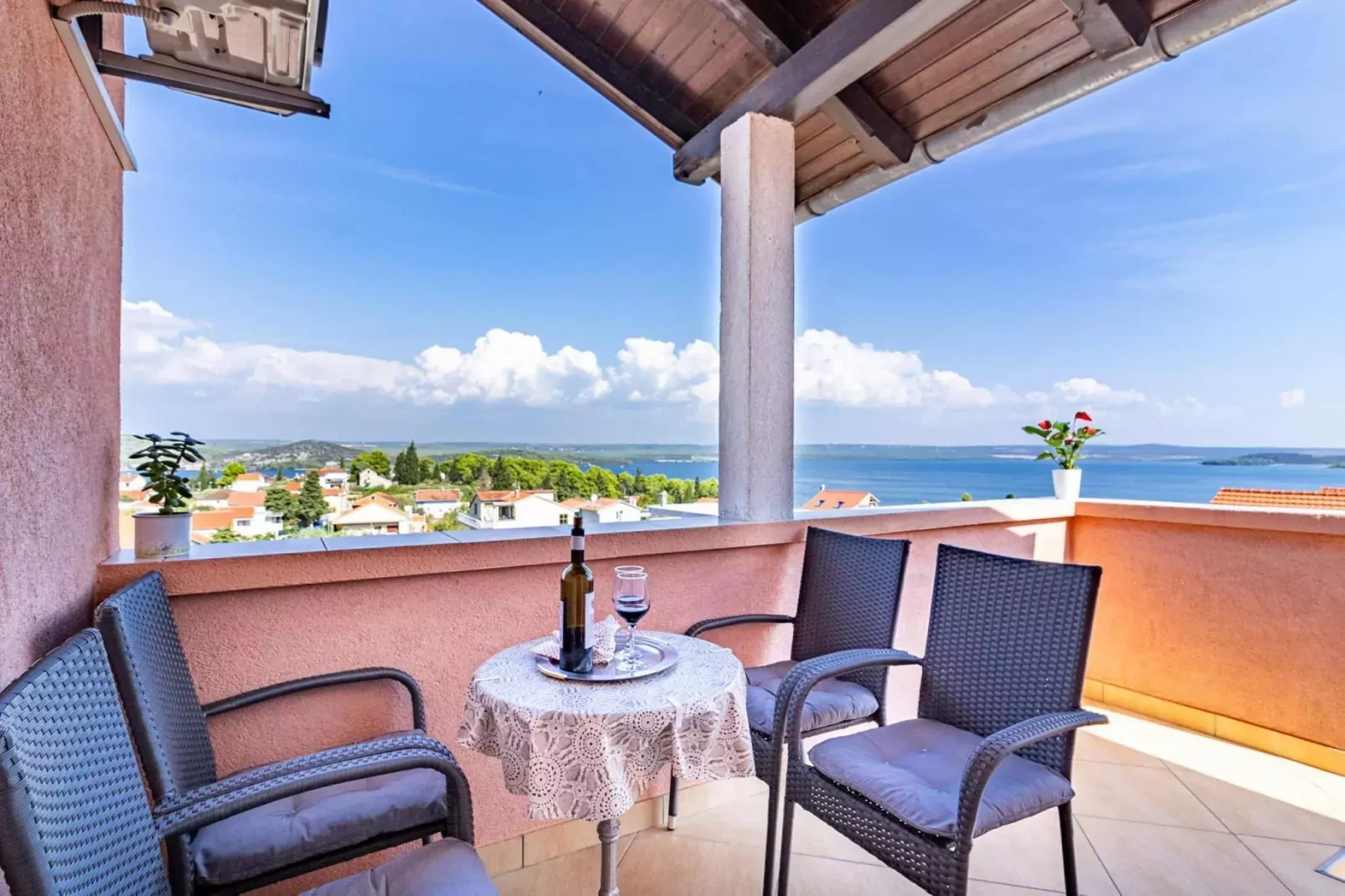 Apartment ALAN Sibenik - Bilice A6-4-Terrace balcony