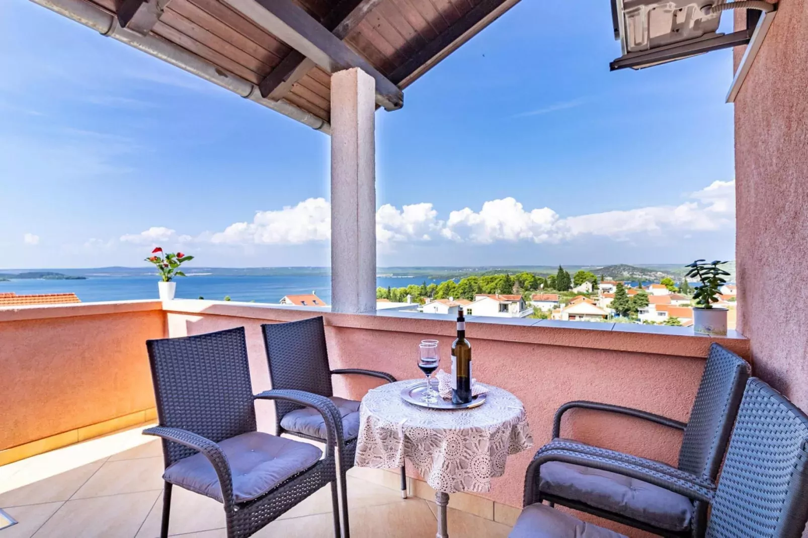 Apartment ALAN Sibenik - Bilice A6-4-Terrace balcony