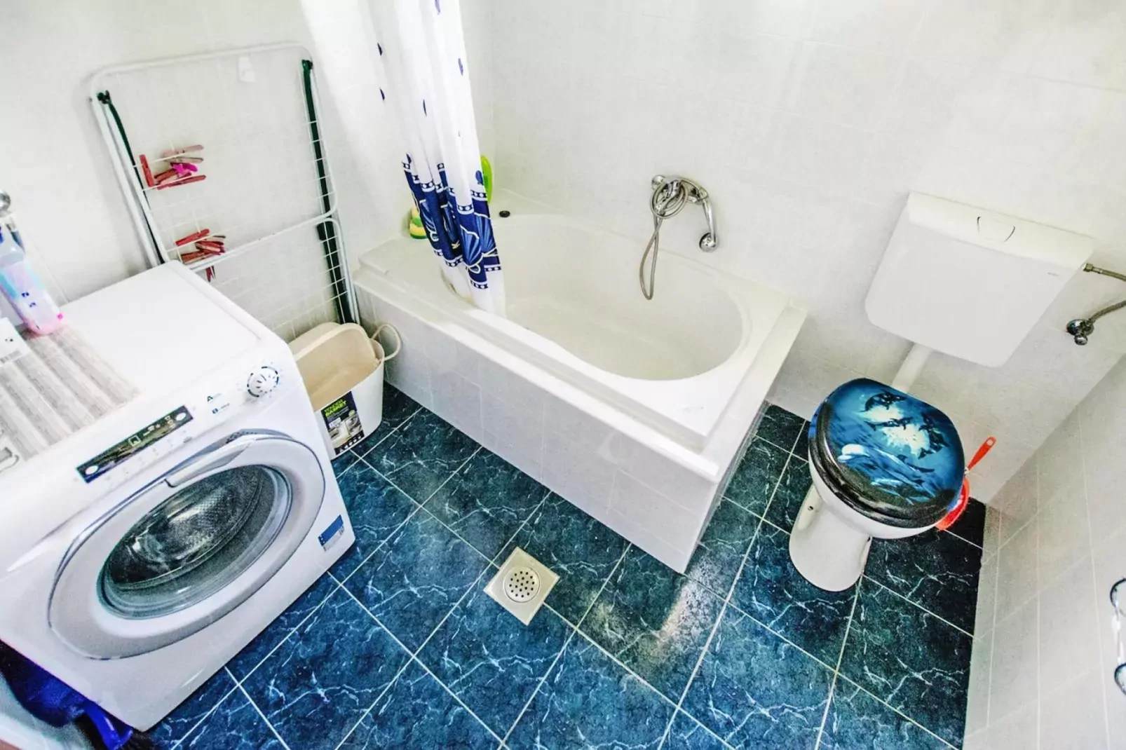 Holiday flat Kuco Starigrad Paklenica-3-Raum-App SD44 A01 ca 58 qm bei Belegung mit 5 Pers-Badezimmer