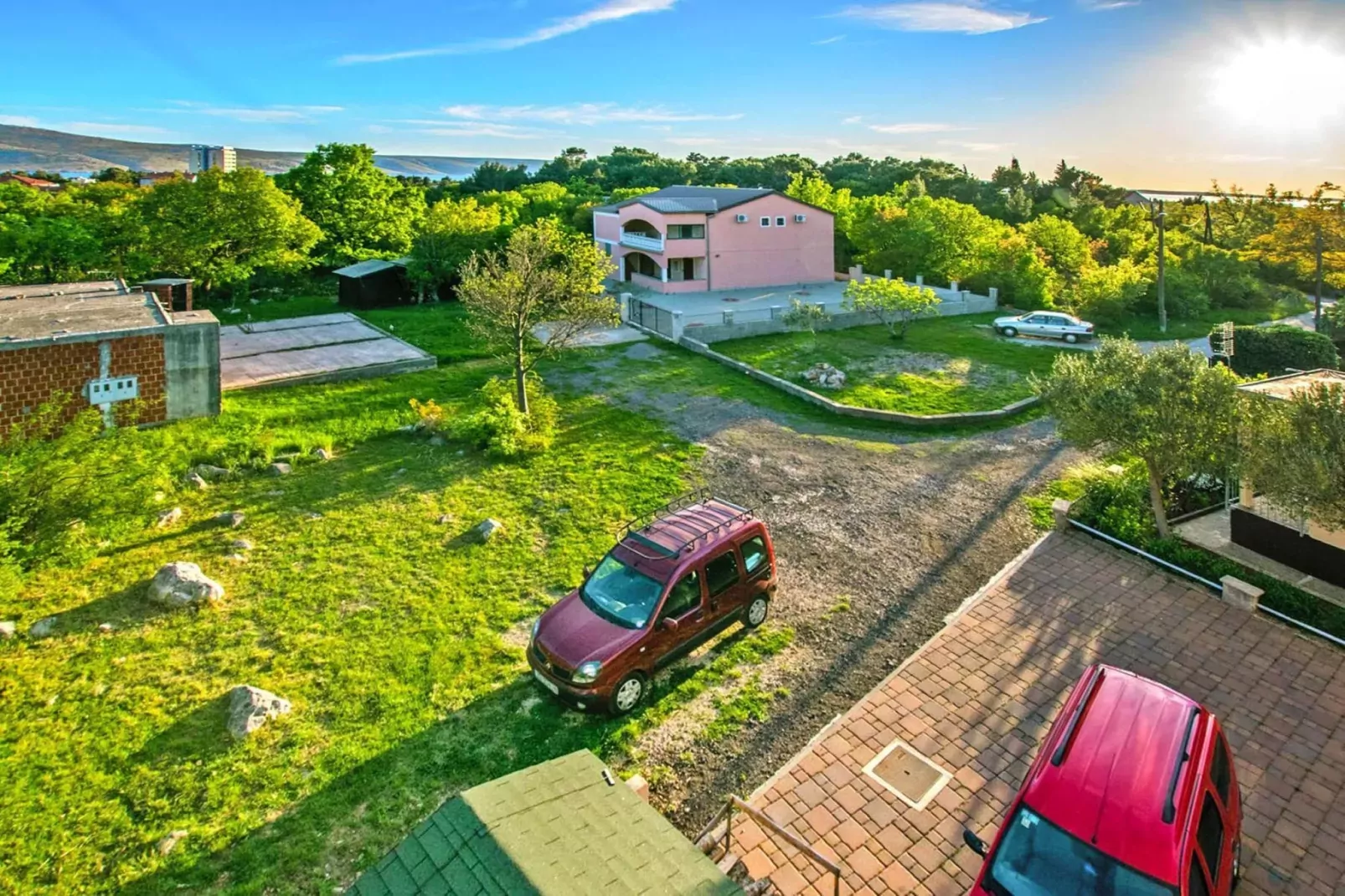 Holiday flat Kuco Starigrad Paklenica-3-Raum-App SD44 A01 ca 58 qm bei Belegung mit 5 Pers-Aussicht Sommer