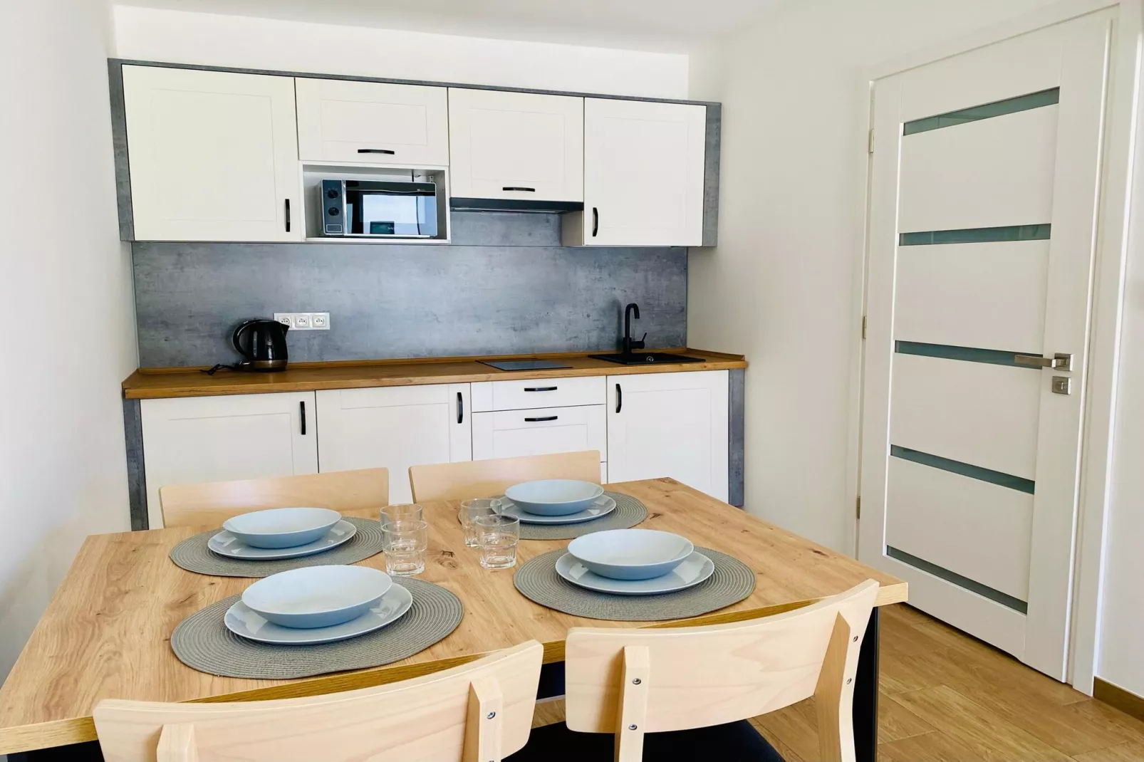 Piętrowe domy wakacyjne dla 4 osób Jarosławiec-Kitchen