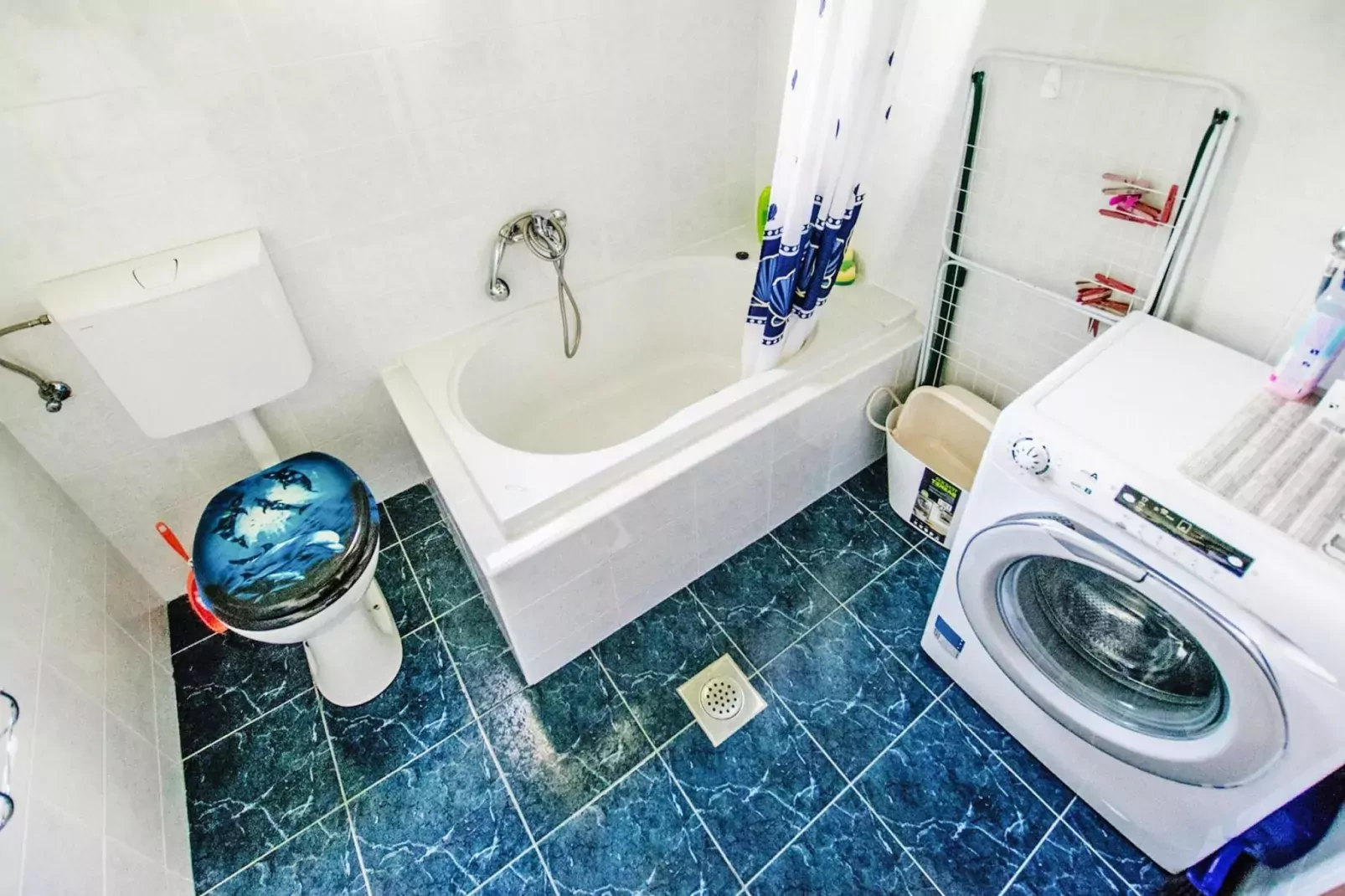Holiday flat Kuco Starigrad Paklenica-3-Raum-App SD44 A01 ca 58 qm bei Belegung mit 5 Pers-Badezimmer