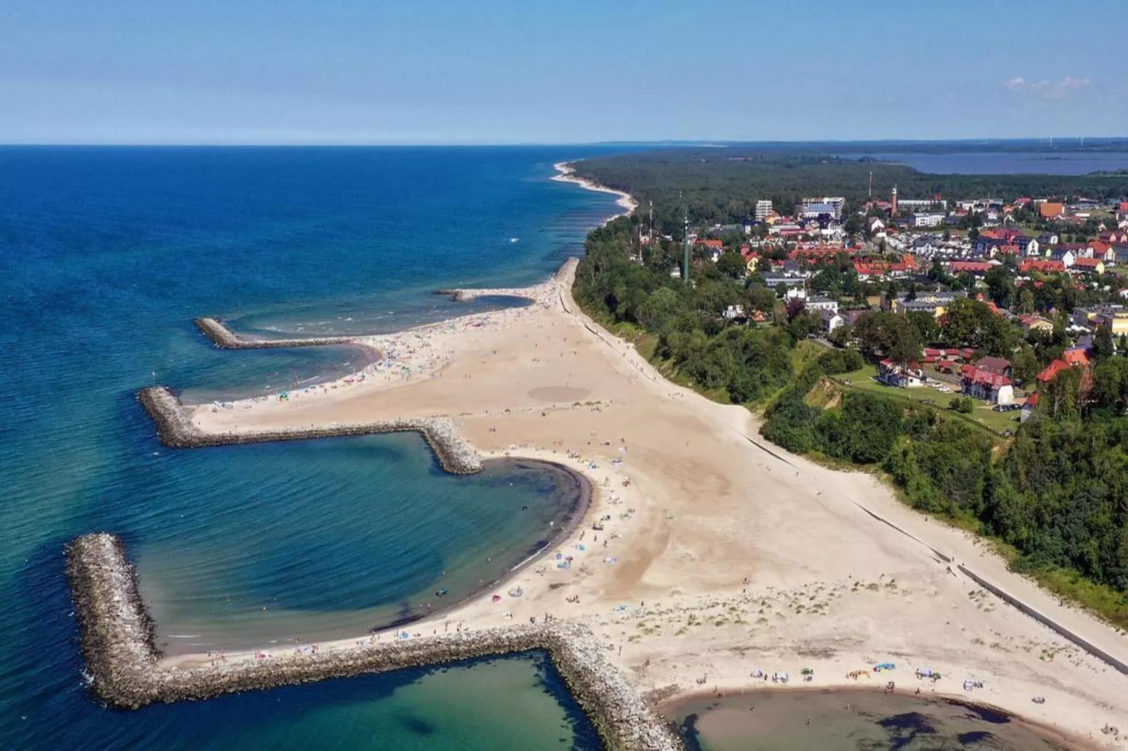 Piętrowe domy wakacyjne dla 4 osób Jarosławiec-Areas summer 5km