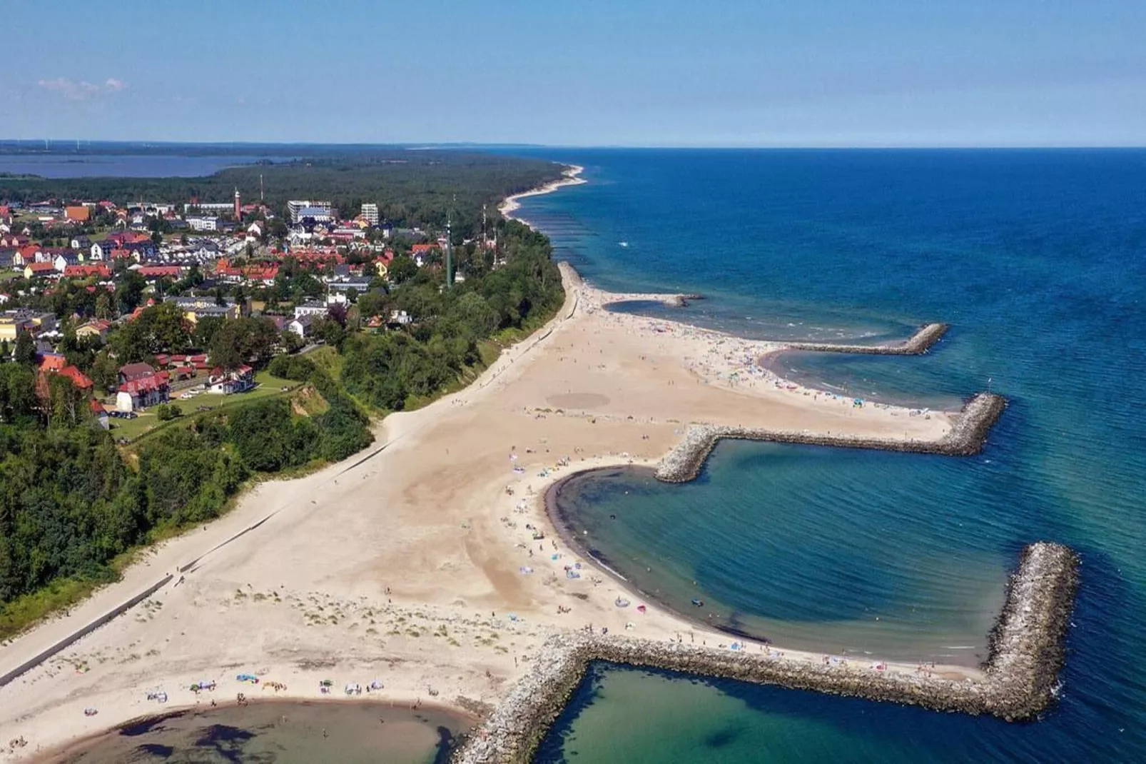Piętrowe domy wakacyjne dla 4 osób Jarosławiec-Areas summer 5km