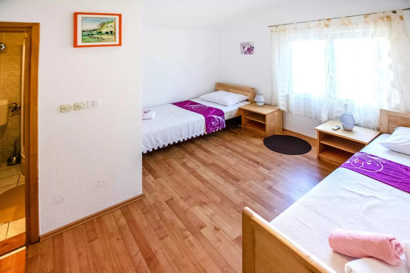 Apartment im Haus Lika Seline SD55 A01-EG 1-5 Pers-Bedroom