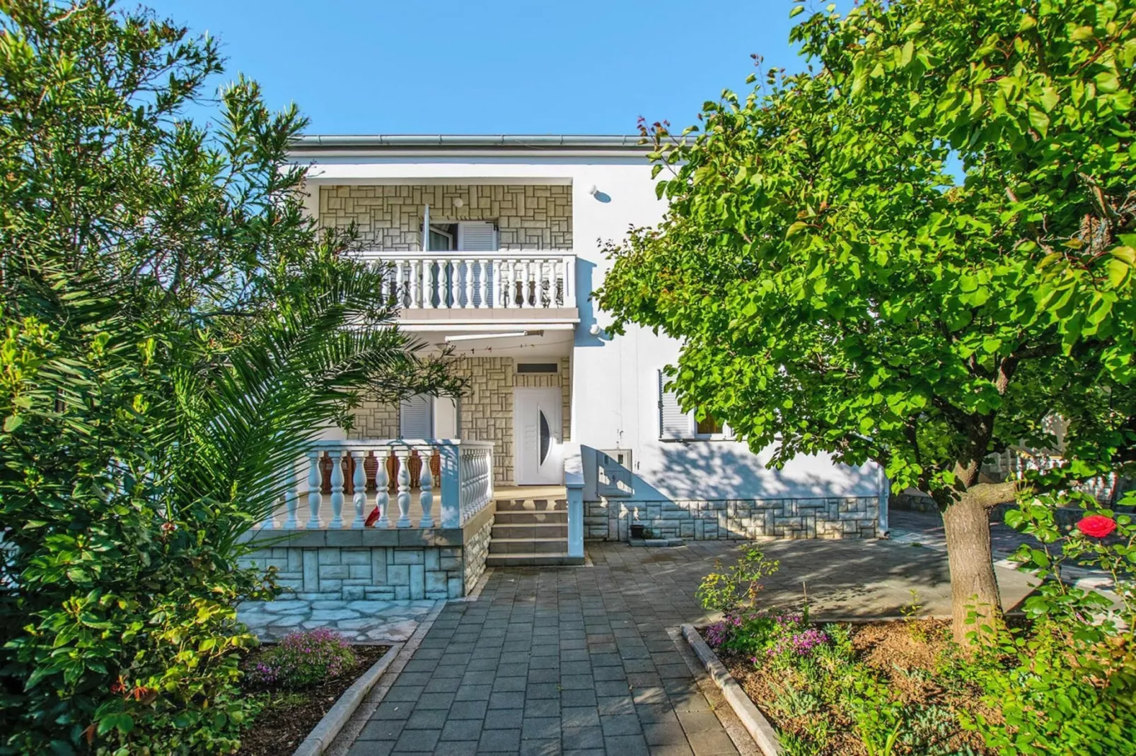 Apartment im Haus Lika Seline-SD55 A02-OG - 6 Pers-Exterior summer