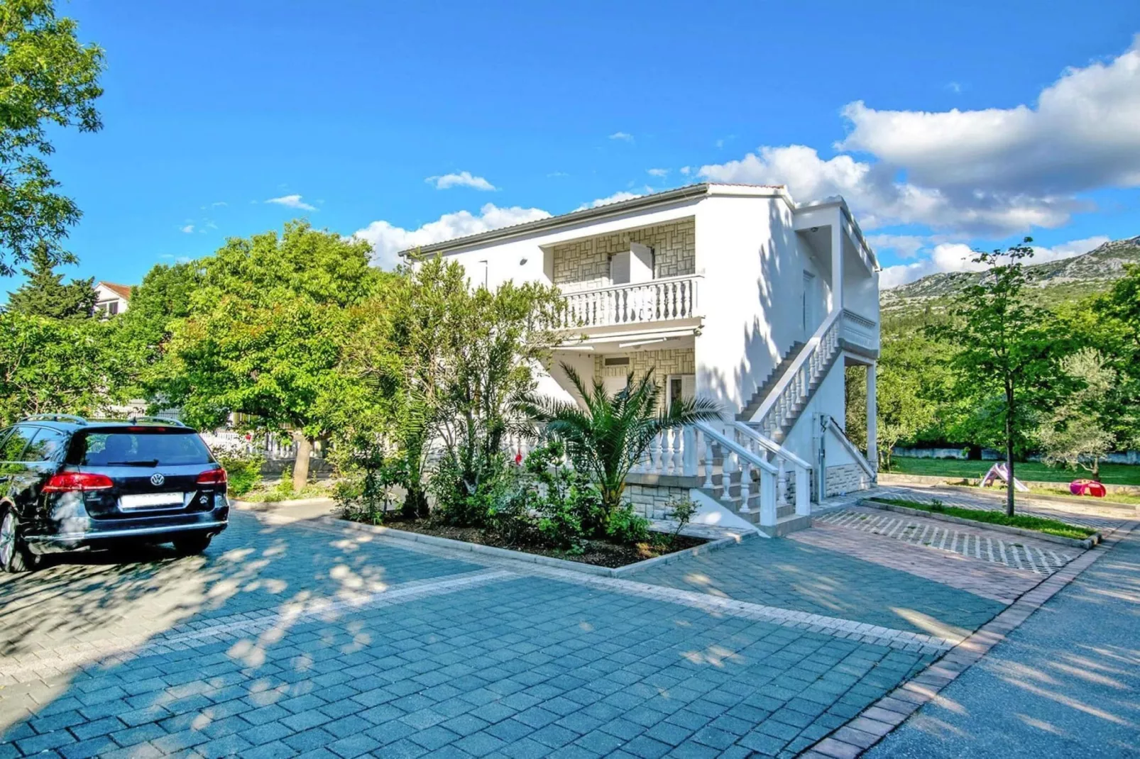 Apartment im Haus Lika Seline-SD55 A02-OG - 6 Pers-Exterior summer