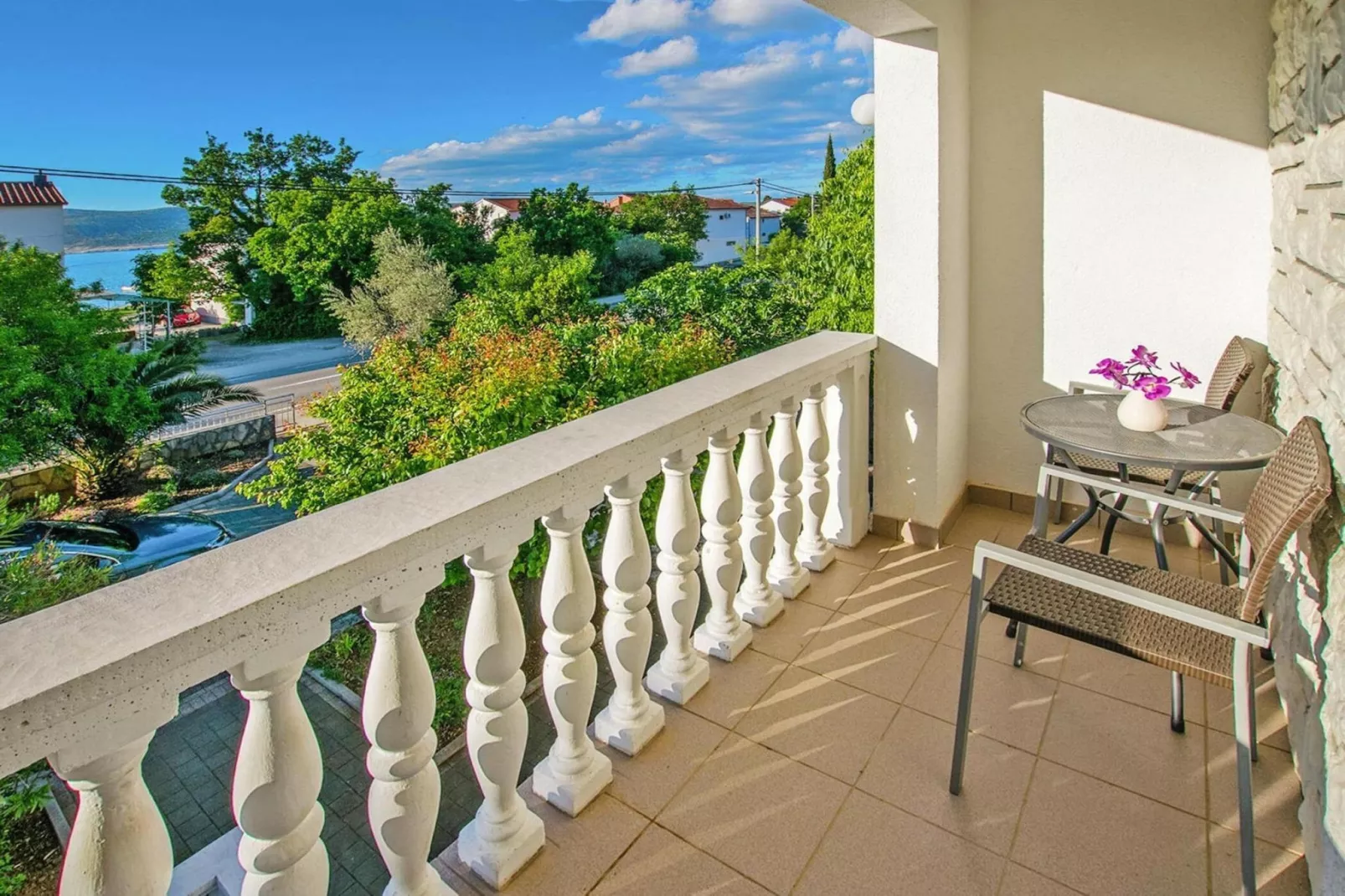 Apartment im Haus Lika Seline-SD55 A02-OG - 6 Pers-Terrace balcony