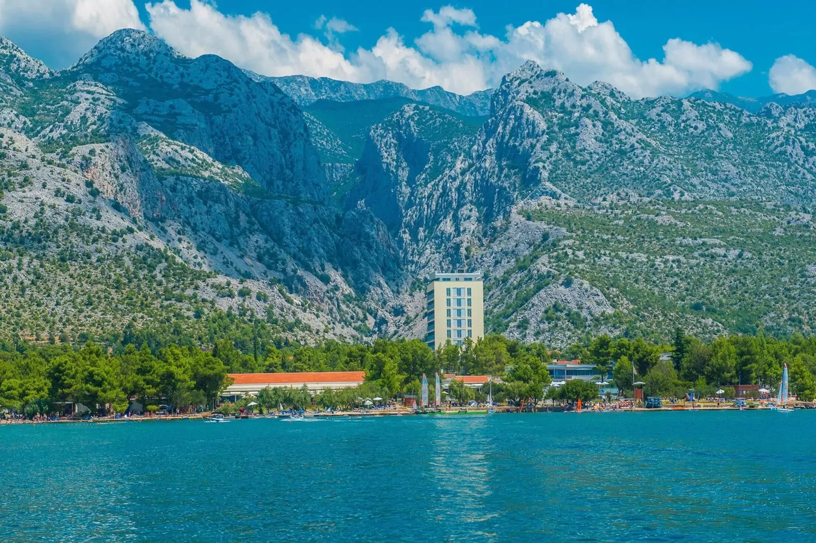 Bungalow Zoran, Starigrad Paklenica-E8 - 5 Pers.-Areas summer 5km